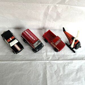 Vintage Tonka Toy Emergency Vehicle Set
